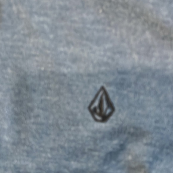 Volcom Men's Heather Blue Polo Shirt - Picture 4 of 5